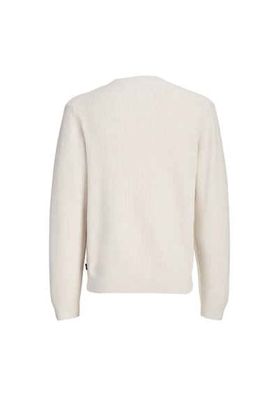 Jack & Jones Jprblaconnor Knıt Crew Neck Bej
