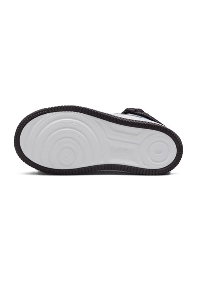 Nike Force 1 Mid Easyon Af1 Leather Unisex Sneaker White Unisex Lastik Bağcıklı Hakiki Deri Bilekli Günlük Spor Ayakkabı Beyaz Beyaz