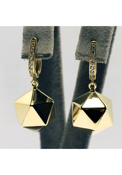 Geometrik Dizayn İkosahedron - Göğüş N11.10951
