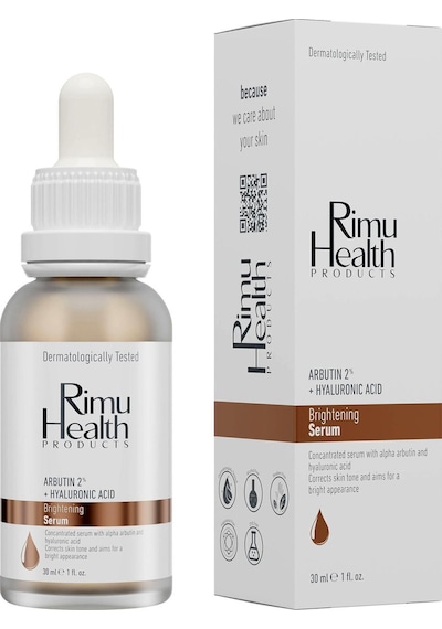 Rimu Health Products Leke Karşıtı Cilt Tonu Eşitleyici ve Aydınlatıcı Arbutin Serum 30 ML