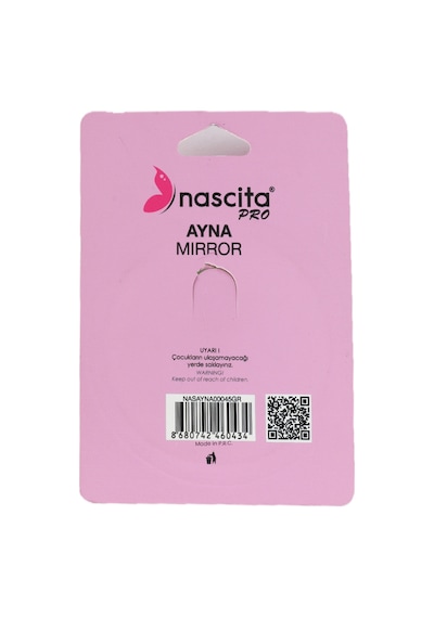 Nascita Figürlü Çanta Tipi Makyaj Aynası Nasayna00045gr Yeşil