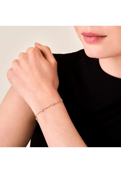 Rosefield Jbdsg.j1359 Kristal Yıldız Altın Renkli Çelik Bileklik