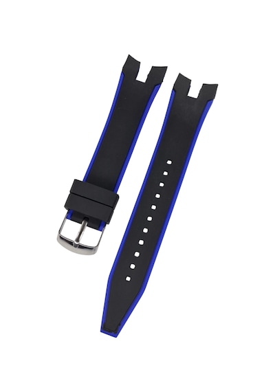 Seiko Sportura Snae91 Uyumlu Silikon Saat Kordonu Siyah