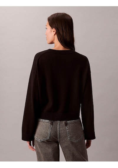 Calvin Klein Long Sleeve Smooth Cotton Ck Jac-12557 Siyah