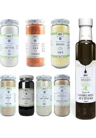 OG natural Organik Sertifikalı Bebek Ek Gıda Hazırlama Seti Ultra +8 Ay