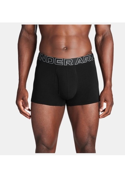 Under Armour Ua Performance Cotton - Solıd 3" 3lü Erkek Boxer 1383891 1383891 001