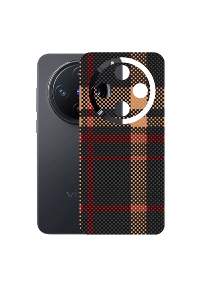 Kapps Vivo X200 Pro Mini İle Uyumlu Rainbow Serisi Premium Arka Kapak Kaplama Kenarlar Yoktur 43925545