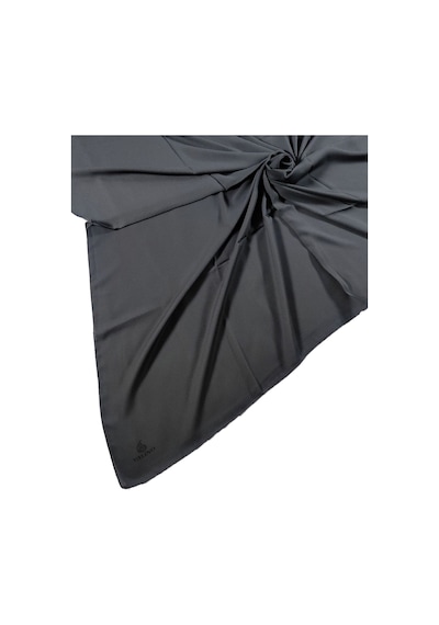 Mim Eşarp Mısırlı Eşarpları Queen Krep Düz Renk Eşarp 110x110 Cm Antrasit