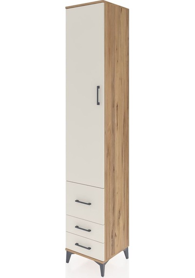 Hyperion Dolap 3 Raflı 3 Çekmeceli Tek Askılı 44x44x243 Çam-a... Çam Hyperion Dolap 3 Raflı 3 Çekmeceli Tek Askılı 44x44x243 Çam-a... Çam