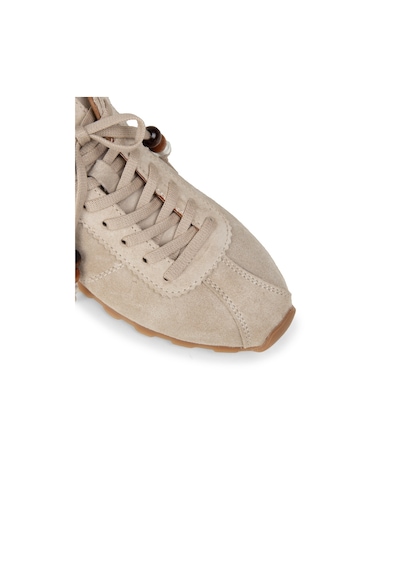 Deery Kadın Hakiki Süet Bej Sneaker Ayakkabı - M5129zbejc01 Bej
