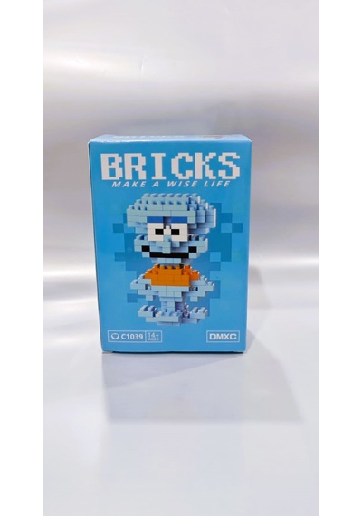 Twins Stars Bricks Squidward Figür 3d Yapboz Puzzle Yapı Taşları Bricks Karakter Figürü Twins Stars Bricks Squidward Figür 3d Yapboz Puzzle Yapı Taşları Bricks Karakter Figürü