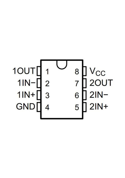Lm393p Komparatör Entegresi Dıp-8