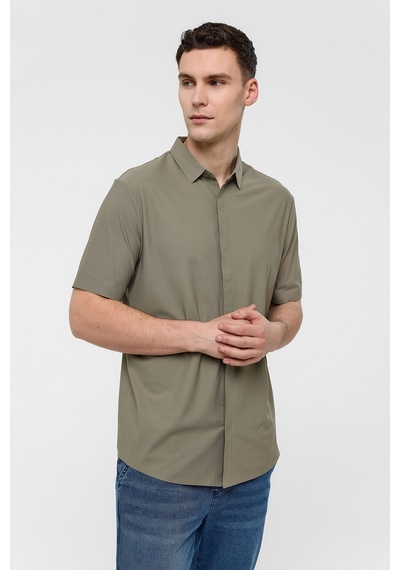 Backandbond Vizon Regular Fit Kısa Kollu Gömlek Backandbond Vizon Regular Fit Kısa Kollu Gömlek