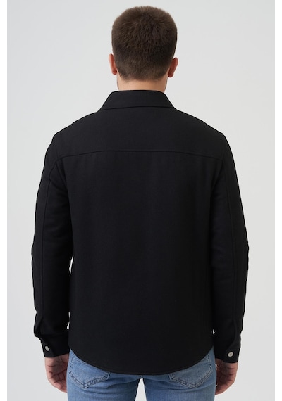 White Stone New York 58161 Slim Fit Mont Siyah-Siyah