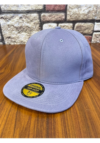 Hamze Hiphop Snapback Rapper Baseball Drip Unisex Şapka Cap Gri