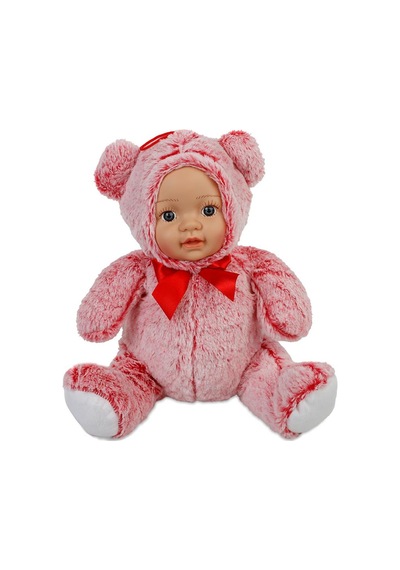 62581 Bebek Yüzlü Peluş Hayvanlar 35 Cm Pembe