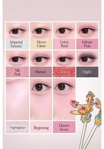Peripera All Take Mood Like Palette 06 İmperial Pink