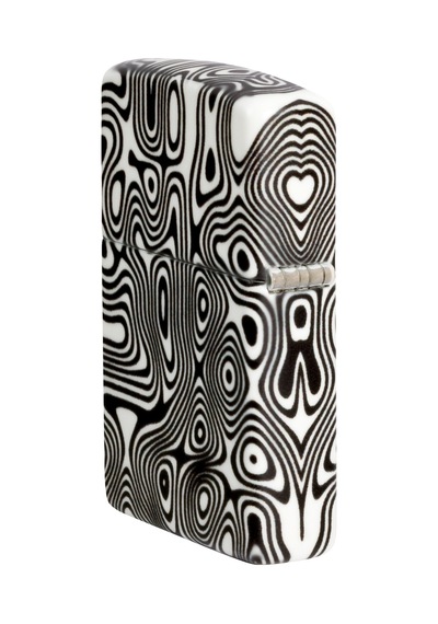 Zippo Glow In The Dark Matte Swirl Dizayn Çakmak