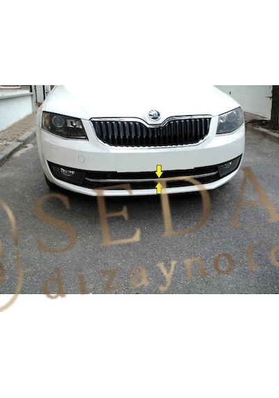 Skoda Octavia 3 A7 Sd 2013 2017 Ön Tampon Çıtası P. Çelik