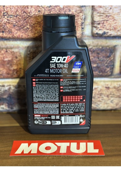 Motul 300v 10w40 4t Fl Racıng Road Motosiklet Motor Yağı 1 Litre