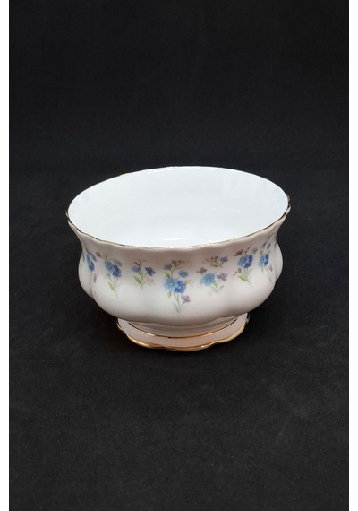 Memory Lane Bone China Antika Porselen Şekerlik/çerezlik 150 Ml Mavi