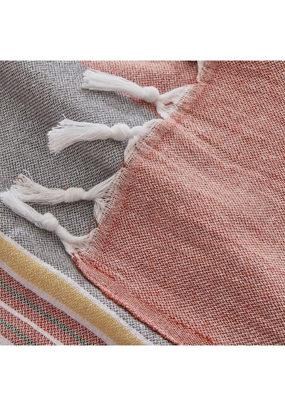 Karaca Home Salerno Çift Kişilik Peştemal Pike Kiremit