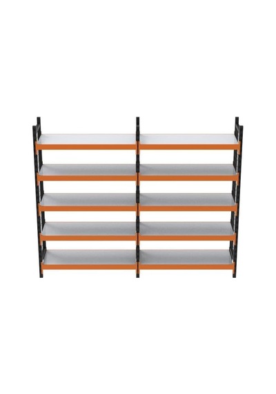 Tr 5 Katlı Duble Dekoratif Midi Rack - Ekonomik Depo,arşiv, Kiler Rafı Diğer