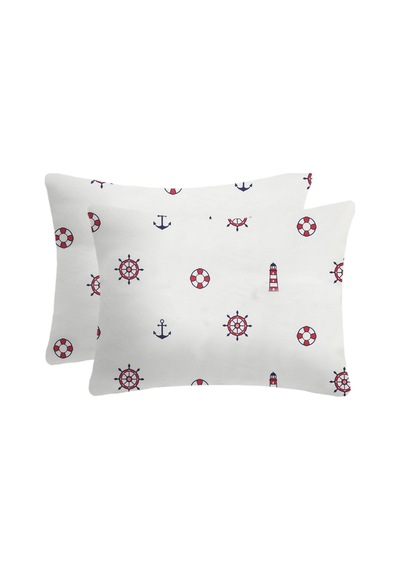 Bebek Yastık Kılıfı 35x45 2 Adet Kırmızı