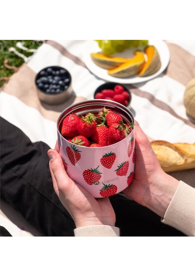 Les Artistes Paris Isı Yalıtımlı Çelik Yemek Termosu 700ml Strawberry 3+ Yaş / Çok Renkli
