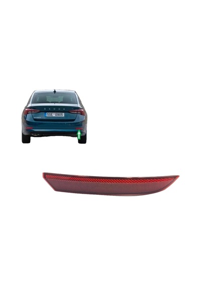 Skoda Octavia 4 2020- Tampon Reflektoru Arka Dış Sağ 5e7945106 Oem