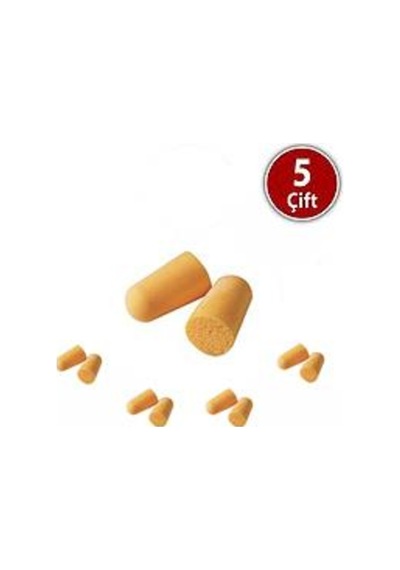 3M 1100 Kulak Tıkacı Kordonsuz 5 Çift