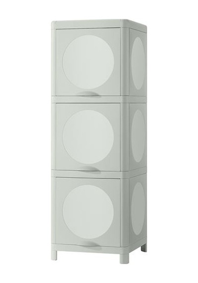 Ikea Ivösjön Banyo Boy Dolabı, Yeşil, 33x34x99 Cm Ikea Ivösjön Banyo Boy Dolabı, Yeşil, 33x34x99 Cm
