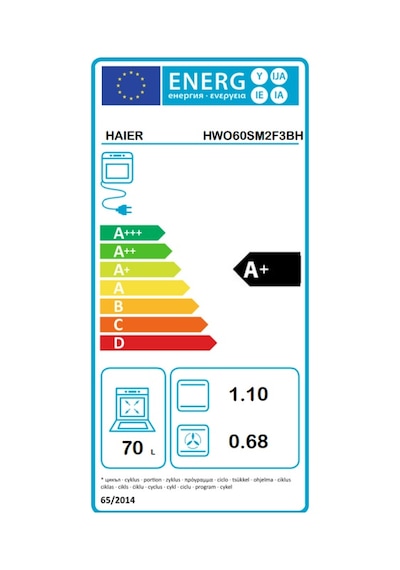 Haier HWO60SM2F3BH 70 L Ankastre Fırın