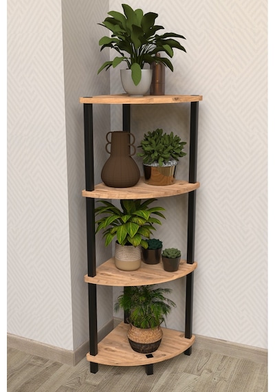 Flora 4 Raflı Moblen Çiçeklik Saksılık Balkon Bahçe Dekor Raf Stand-atlantik Çam Atlantik Çam Flora 4 Raflı Moblen Çiçeklik Saksılık Balkon Bahçe Dekor Raf Stand-atlantik Çam Atlantik Çam