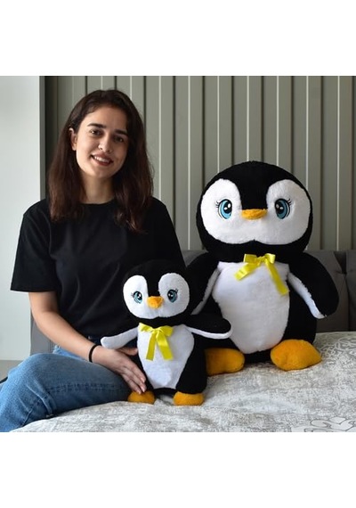Özgüner Oyuncak Penguen Pelüş Büyük Siyah Genel