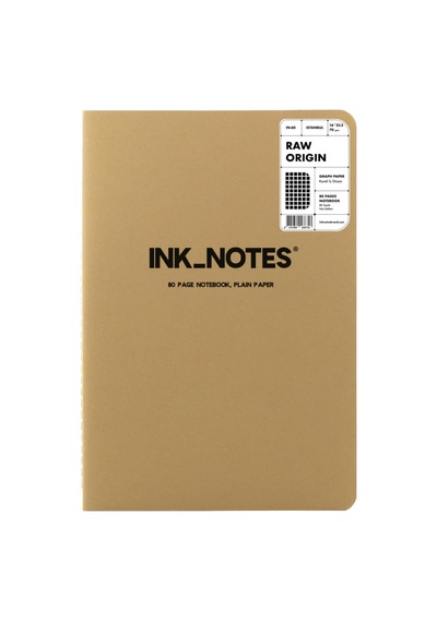 Inknotesbrand : Raw No. Iıı 80 Sayfa - Noktalı Not Defteri - 16 X 23.5 Cm