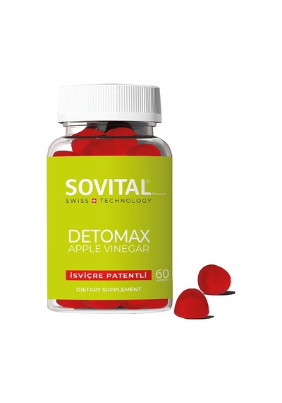 Sovital Detomax Apple Vinegar 60 Adet