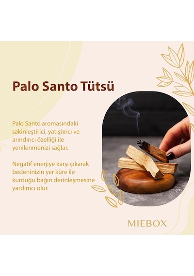 Miebox Make İt Easier Macabeli Enerji Ve Arınma Seti İncili Sedef Deniz Kabuğutütsülük + Palo Santo Tütsü + Bal