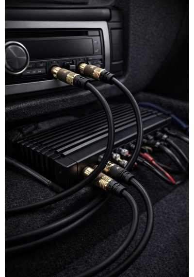 Rca Ses Kablosu 2 Erkek Uçlu Audio Interconnect Kablo Amfi Teyp Bağlantı