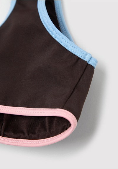 Mavi - Kahverengi Bikini Üstü 1914056-70227