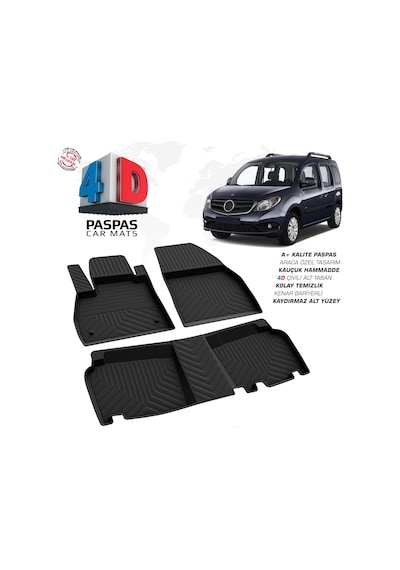 Mercedes Citan 4d Havuzlu Paspas 2008 Model Ve Sonrası
