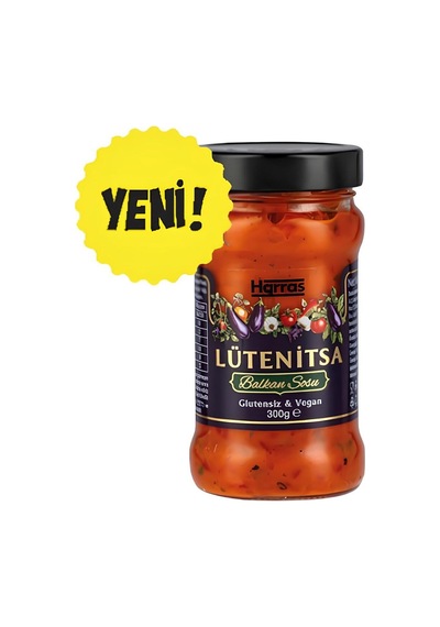 Balkan Sosu Lütenitsa Glutensiz Ve Vegan 4 Adet X 300 Gr
