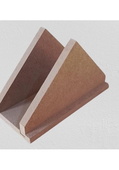 1448bng90260hobi Adn Dekoratif Peçetelik Üçgen Ahşap Mdf Ham Cnc Kesim Model El Yapım