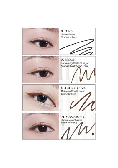 Suya Dayanıklı, İnce Uçlu Göz Kalemi Sharp So Simple Waterproof Pencil Liner 006 Vanilla Beige Diğer