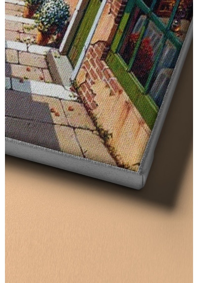 Webstyle Sayılarla Boyama Seti Kasnaklı Çiçek Sokağı 60 X 75 Cm