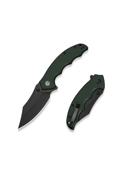 Civivi Pentad Black G10 Handle Black Stonewashed Nitro-v Blade Kamp Çakı Siyah