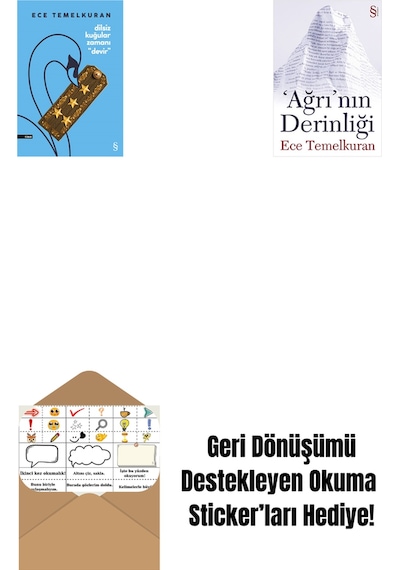 Dilsiz Kuğular Zamanı Devir + 'ağrı'nın Derinliği + Okuma Sticker'ları