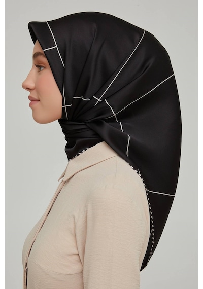 Armine Özel Nostalji Serisi Twill İpek Eşarp Modelleri 8655D-02