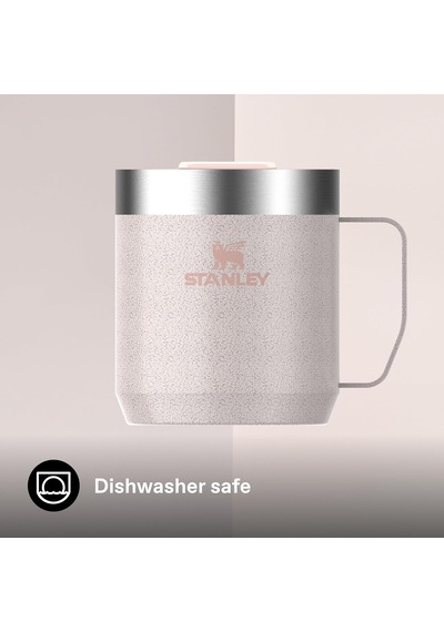 Classic Legendary Termos Bardak 0.35 Litre - Hammertone Rose Quartz Paslanmaz Çelik Çok Renkli