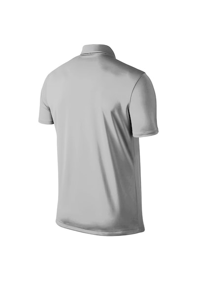 Ghassy Co. Erkek Dry Fit Hızlı Kuruma Nem Emici Teknik Performans Golf Polo Yaka Spor T-shirt 001 Açık Gri